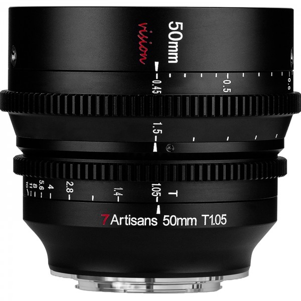 7Artisans Vision 50mm T1.05 für Sony E (APS-C)