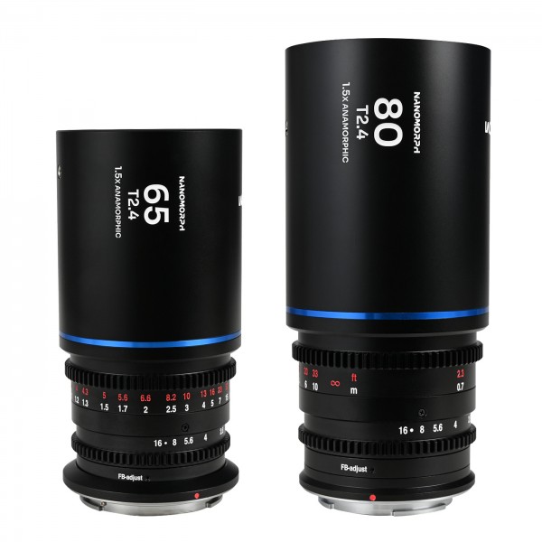 LAOWA Nanomorph S35 Prime 2er-Set blau Nikon Z
