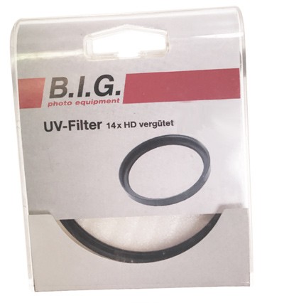 B.I.G. UV-Filter dünn 14x HD-vergütet 39mm