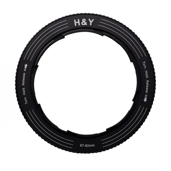 H&Y REVORING 67-82mm Filteradapter für 82mm Filter