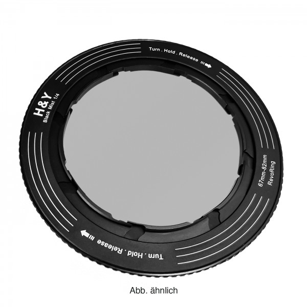 H&Y REVORING 46-62mm Black Mist 1/4 Filter