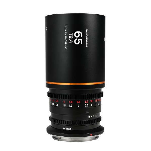 LAOWA Nanomorph 65mm T2.4 1.5X S35 orange Nikon Z